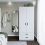 Hanah Home Yaman 1600-042 Blanco Mate